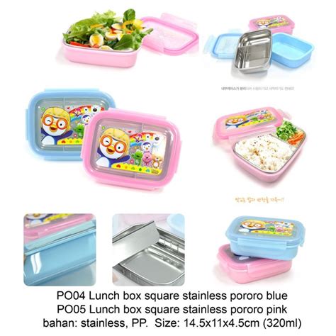 stainless steel korean lunch box quotes|eHub Pororo Bento Stainless Lunch Box (Made in Korea).